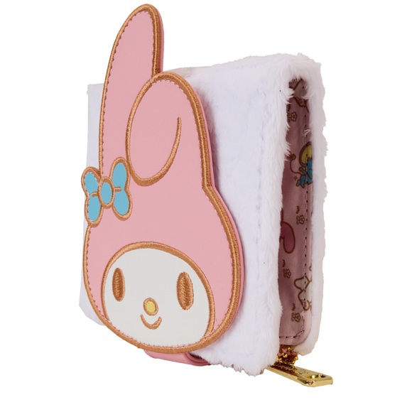 Loungefly- Sanrio My Melody Plush Set of Mini Backpack and Bifold Wallet - Picture 10 of 16